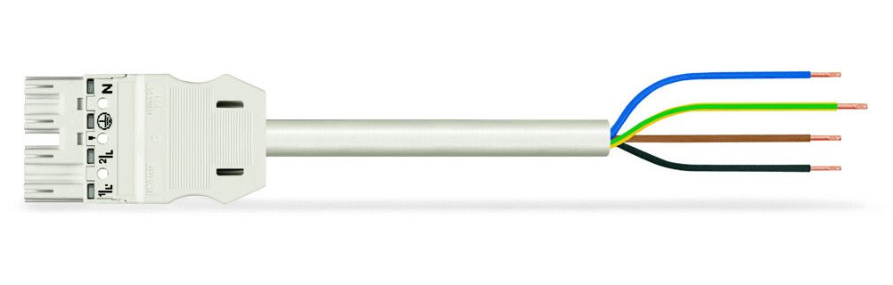 Wago Serie 771 patchkabel gebouwinstallatie 4P stekker vrij kabeluiteinde 1000MM