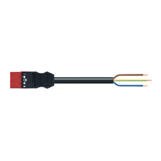 Wago Serie 771 patchkabel gebouwinstallatie 3P stekker vrij kabeluiteinde 2000MM
