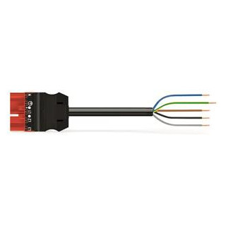 Wago Serie 771 patchkabel gebouwinstallatie 5P stekker vrij kabeluiteinde 6000MM