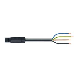 Wago Serie 774 patchkabel gebouwinstallatie 4P stekker vrij kabeluiteinde 3000MM