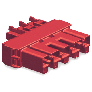 Wago Koppelstuk 5-P naar 3-P L1 rood