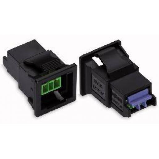 Wago Winsta apparatuuraansluiting voor insteekbare gebouwinstallatie 2P contrasteker (female) recht