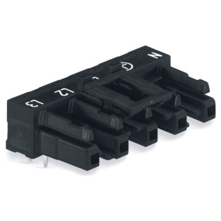 Wago Steker female print 5-pol. GR.haaks