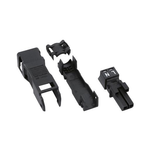 Wago Steker female trekont.mini 2-pol.wit Wago Steker female trekont.mini 2-pol.wit