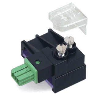 Wago Aftakmodule eib 2-pol.groen