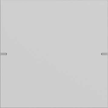 Gira TS4 Wippenset 1-V indiv. tastsens.4.95 alum.gris m(gel.)