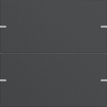 Gira TS4 Wippenset 2-V indiv. tastsens.4.95 alum.antracit(gel.)