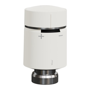 Wiser Connected radiatorthermostaat - wit - zigbee