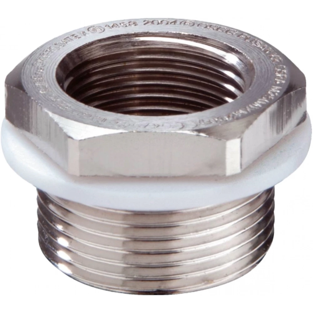 Wiska ATEX reduceerringen Eex D reduceerring atex, messing vernikkeld, m63x1,5-m32x1,5