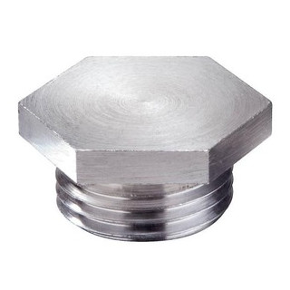 Wiska Blindstop chroom met metrische draad M32