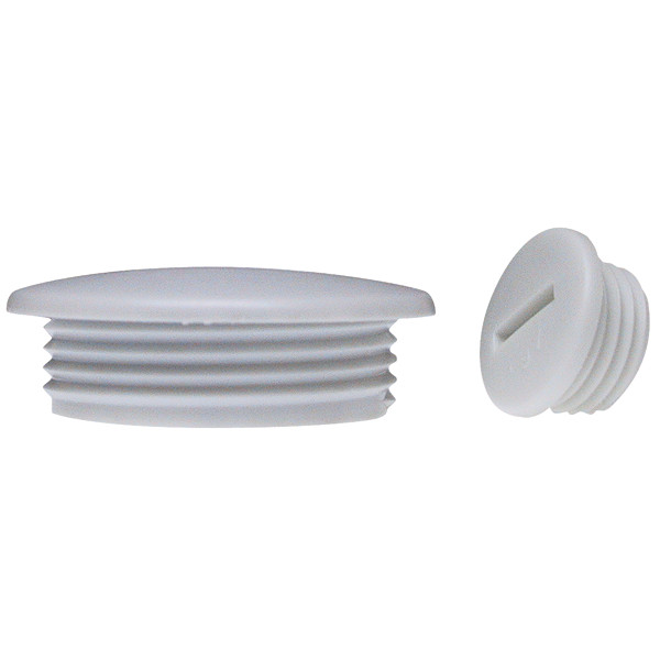 Wiska Blindstop kunststof glasvezelversterkt met PG-draad PG9