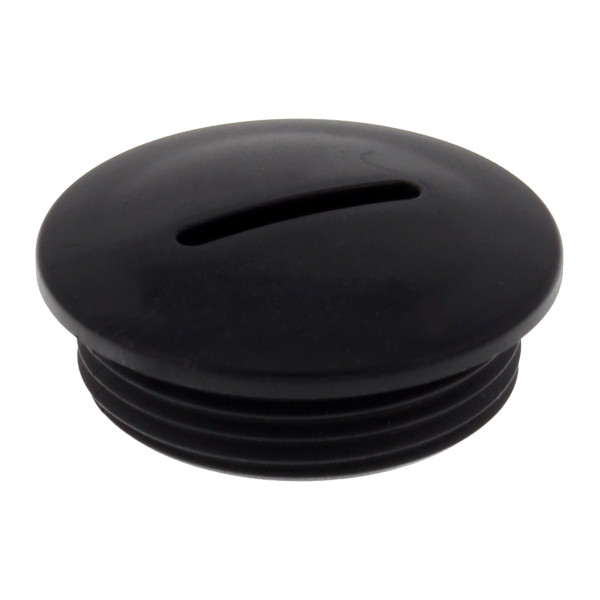 Wiska Blindstop kunststof draad m20x1,5 zwart glasvezelversterkt