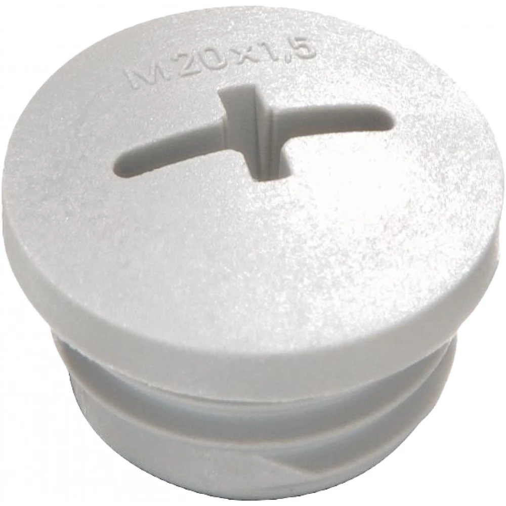 Wiska Blindstoppen Blindstop Kunststof m20x1,5 vlamvertragend