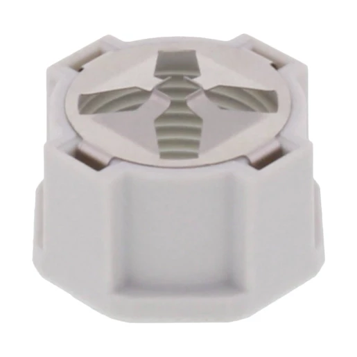 Wiska Contramoeren Contramoer Kunststof met emc-clip, m16x1,5 grijs