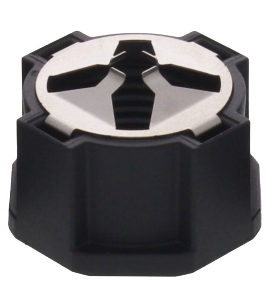 Wiska Contramoeren Contramoer Kunststof met emc-clip, m25x1,5 zwart