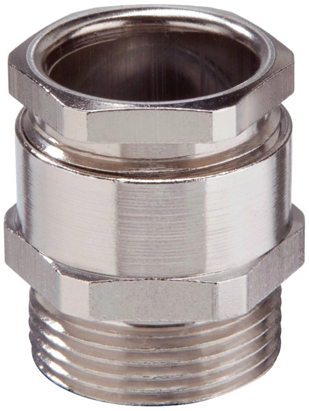 Wiska ESMKV Kabelwartel Messing vernikkeld, m25x1,5 doorlaat 7,5-18,5MM lange tap