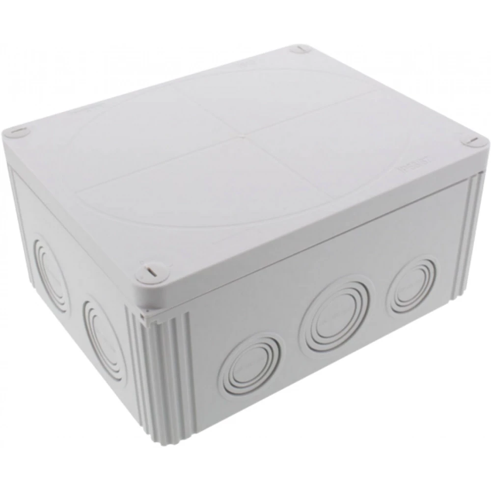 Wiska Kabeldozen Combi 1610 Kabeldoos 200x160x94 leeg, grijs inv. 2X bodem