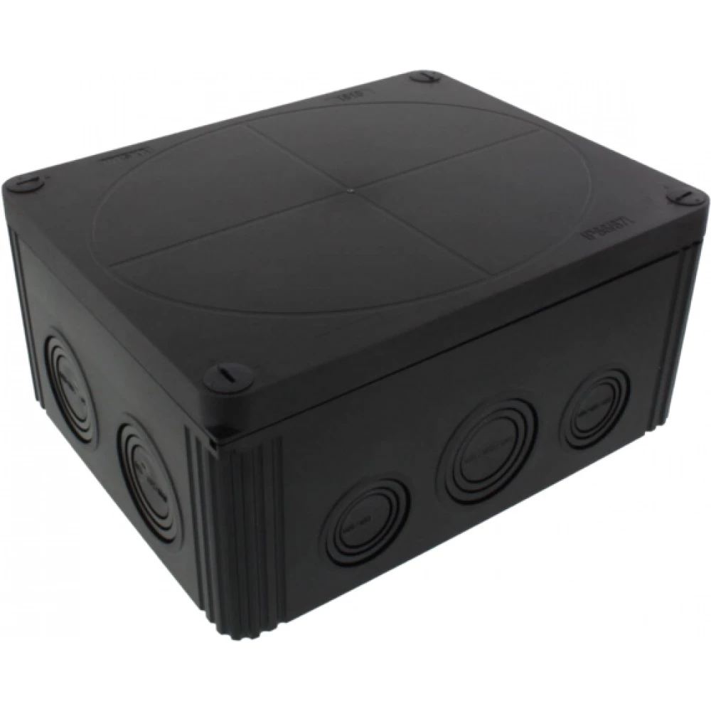 Wiska Kabeldozen Combi 1610 Kunststof Kabeldoos 200x160mm, zwart