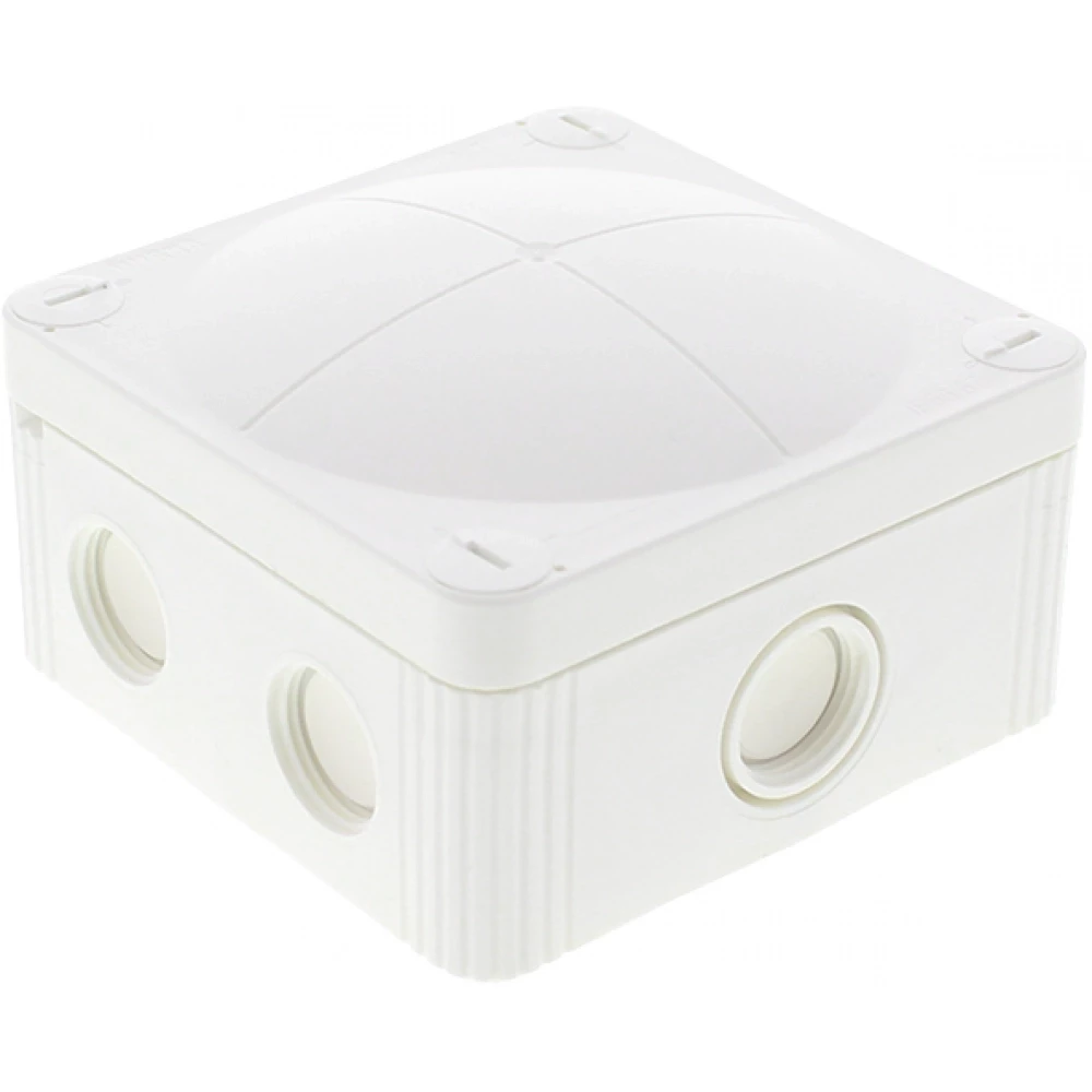 Wiska Kabeldozen Combi 407 Kunststof Kabeldoos 95x95x60mm leeg, wit