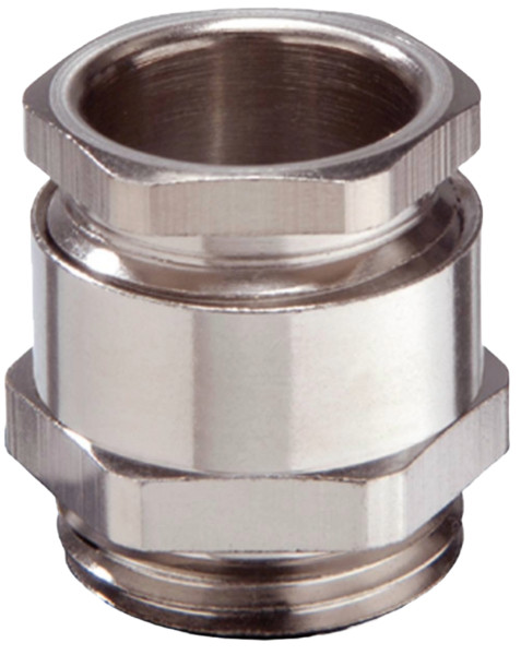 Wiska SMKV wartels Kabelwartel Messing vernikkeld, met 6-kant, PG9, doorlaat 4-11MM