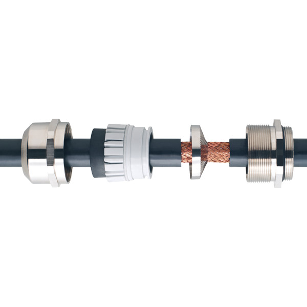 Wiska Sprintwartels EMSKV Emc-Wartel, messing vern. m20x1,5 doorl. 6-13MM, scherm 5-12MM L.tap