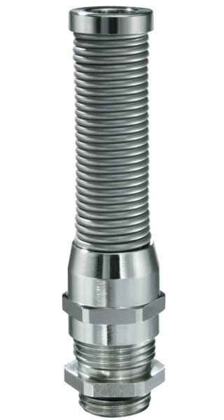 Wiska Sprintwartels EMSKVS Kabelwartel Messing vernikkeld, met knikbescherming M25