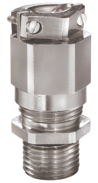 Wiska Sprintwartels EMSKVZ Kabelwartel Messing vernikkeld met trekontlasting, lange tap M25