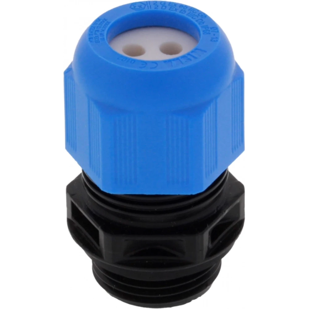 Wiska Sprintwartels ESKE/1-i MFD Kabelwartel Atex ex-I M25 met meerv. inzetstuk 2X 6,3-7MM-1X/3,6-4MM