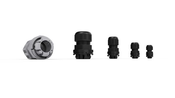 Wiska Sprintwartels ESKV-P Push-In kabelwartel polyamide ip68 M20, doorlaat 6-13MM, grijs
