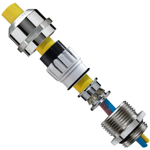 Wiska Sprintwartels ESSKE Emc-Wartel, atex, RVS, m40x1,5 doorlaat 16-28MM