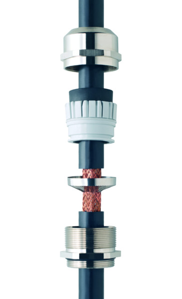 Wiska Sprintwartels ESSKV Emc-Wartel, RVS m16x1,5 doorlaat 4,5-10MM, scherm 3-9MM