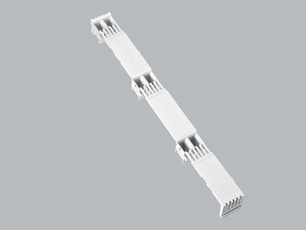 Wöhner Systeemtechniek 01433 Aanrakingsveilige afschermstrook