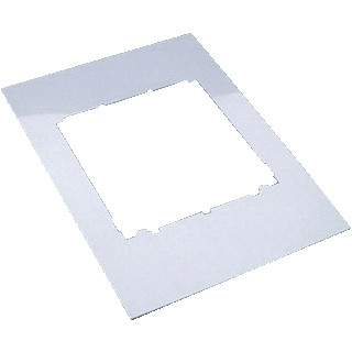 Wöhner Afdekraam 1V horizontaal en verticaal grijs ip20