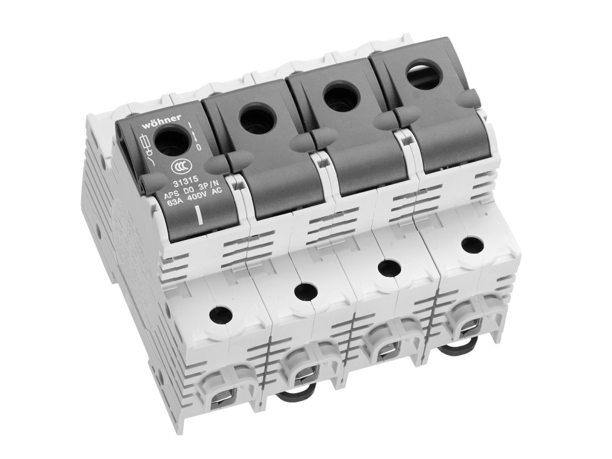 Wöhner AMBUS®Powerswitch 31315 D0-lastscheider