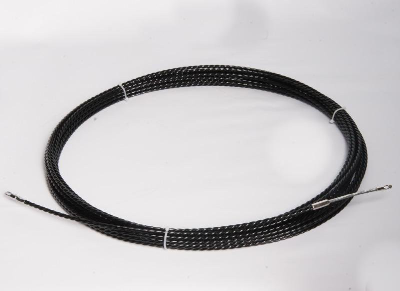 Wymefa Trekveren Polyester Trekveer 20M (zwart) Ø 6,0 MM + zoekveer + 1 M5 kopje