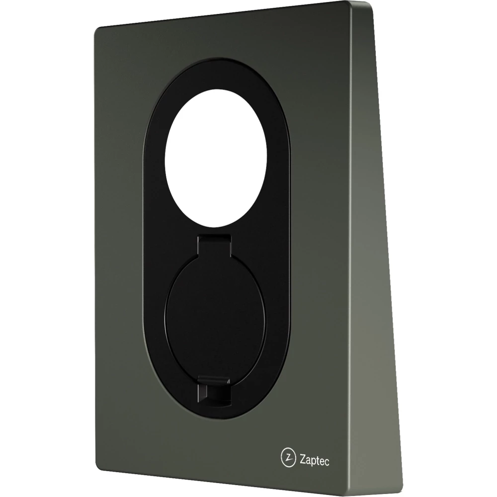 Zaptec Frontcover go moss green