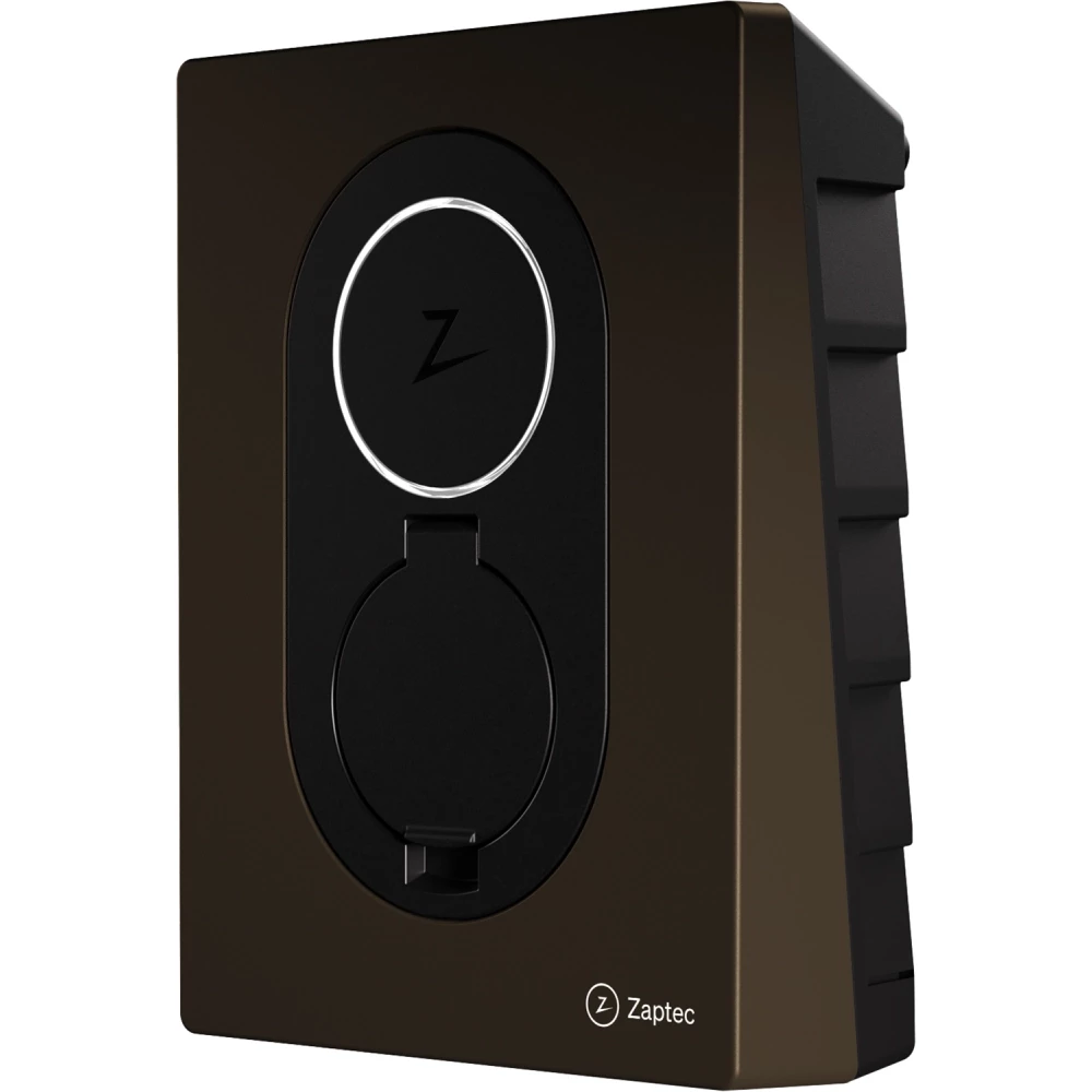 Zaptec Laadstation go 22KW wood brown