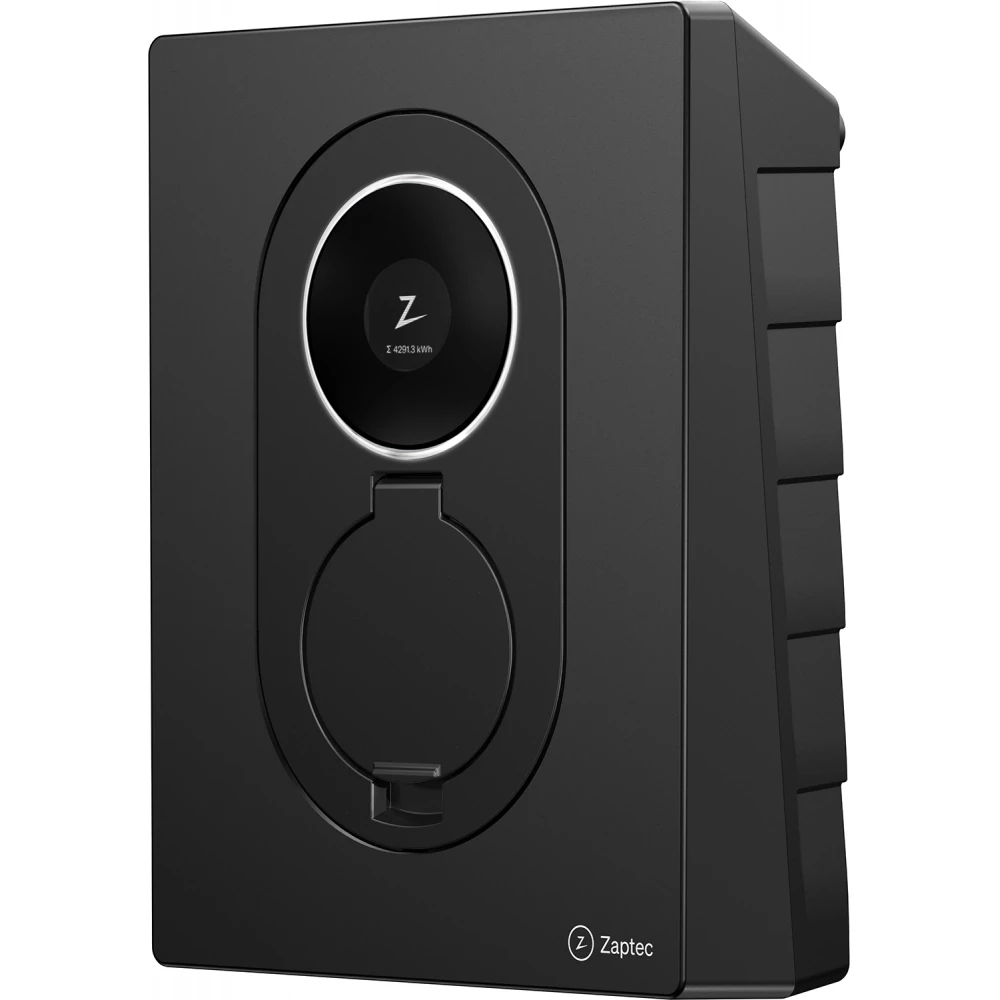 Zaptec Laadstation GO 2 22KW MID Asphalt black
