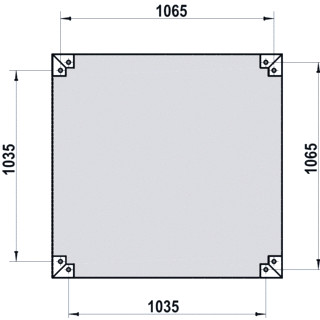 ZEHNDER GDP 1100 RAL 9010