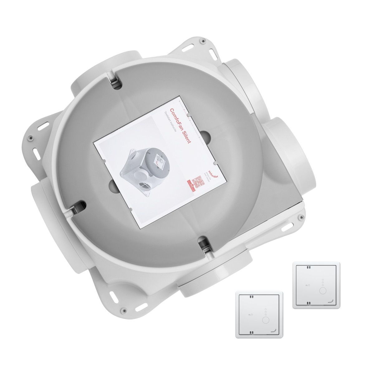 ZEHNDER Mechanische ventilatie Comfofan Silent set - 2xco2