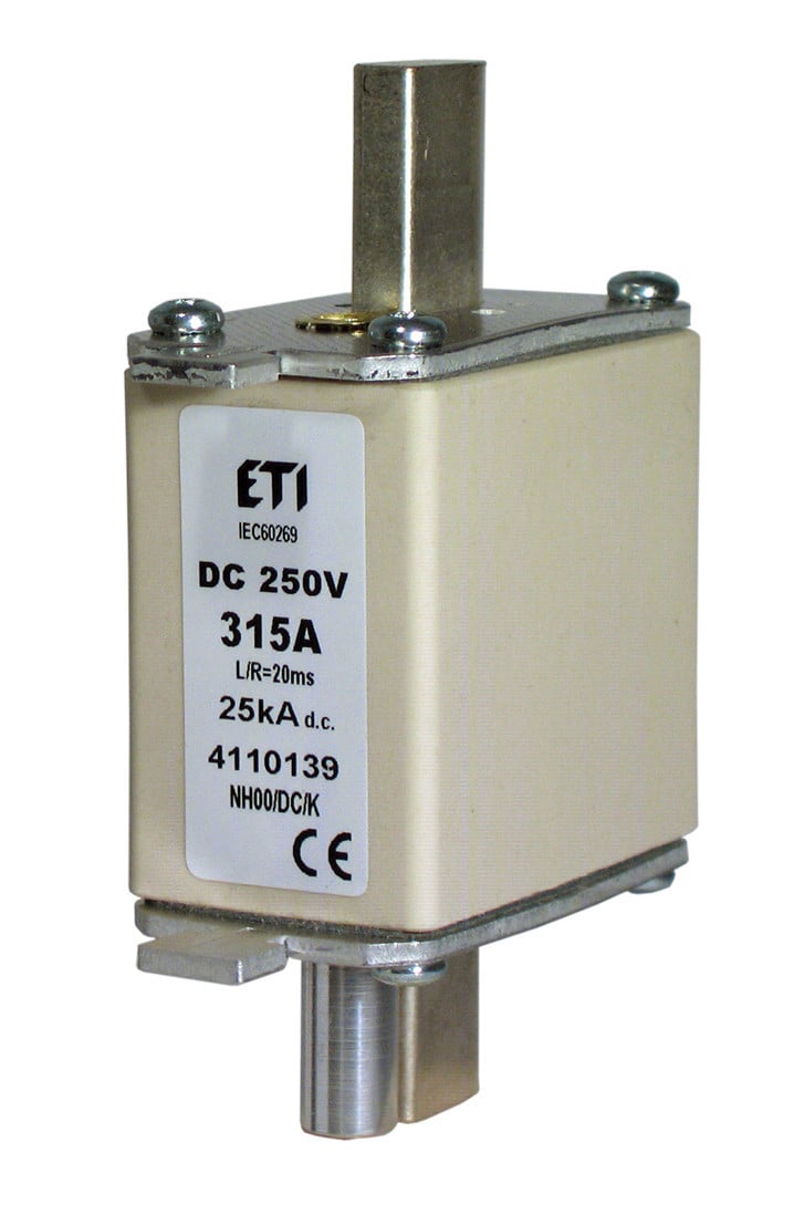 Zekering NH00 100a/250V DC 4110131