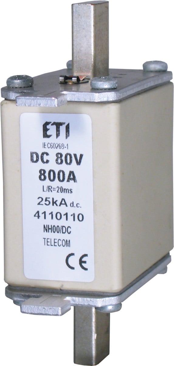 Zekering NH00 250a/80V DC 4110107