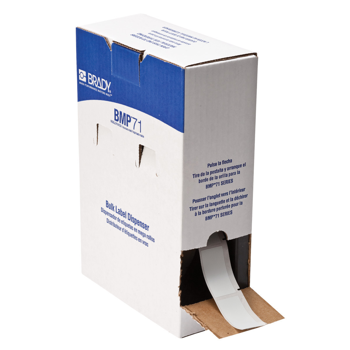 Brady B28CA140A711B07 Zelflaminerende Vinyl wikkellabels voor M610, M611, BMP61, M710 en BMP