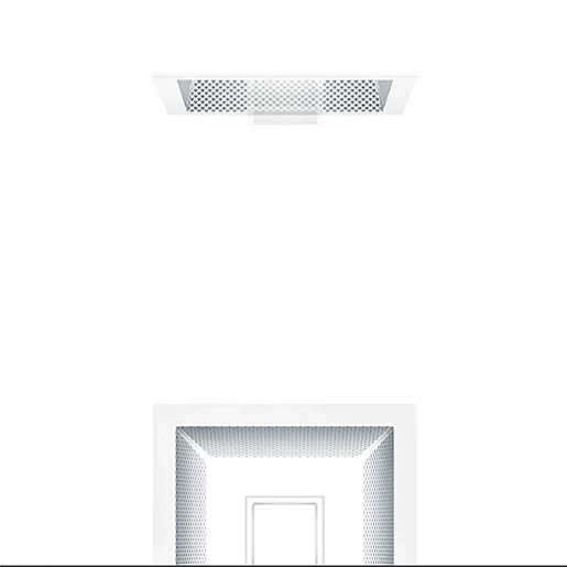 Zumtobel Panos decoratief glas flux inf L klar decorelement direct kunststof