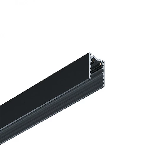 Zumtobel Supersysteem ii laagspanning U-profiel track H 2M zwart