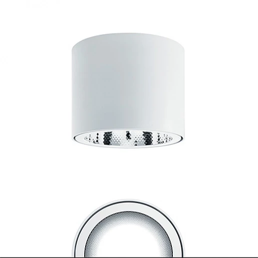 Zumtobel Panos opbouwbehuizing inf/evo wit aluminium