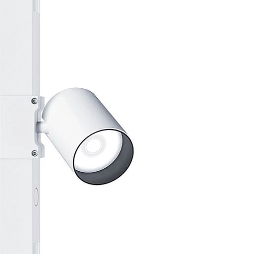 Zumtobel Supersysteem ii spanknevel clamp wit aluminium