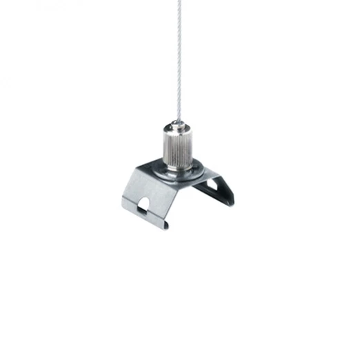 Zumtobel Tecton staaldraadophanging caddy asi1 O-L + caddy-clip staal