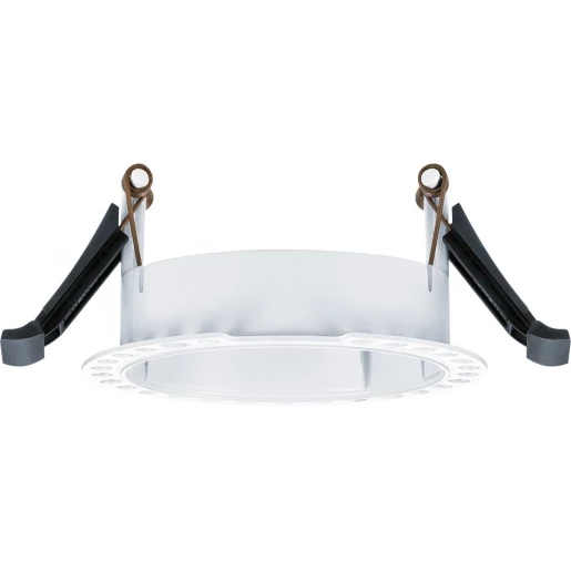 Zumtobel Panos vlakke ring inf R68 planar ring wit aluminium